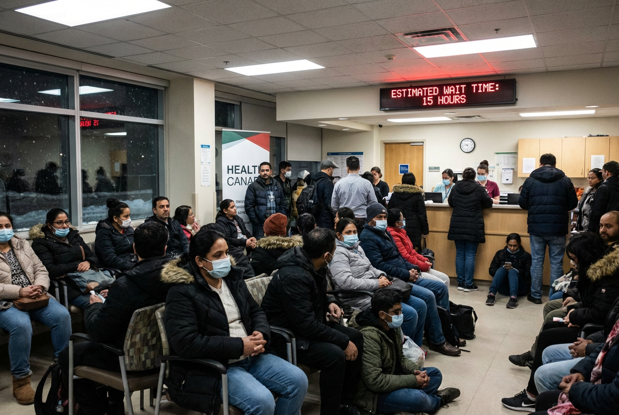 Canadian Emergency Rooms Face Unprecedented Delays, Pushing Patients to the Breaking Point