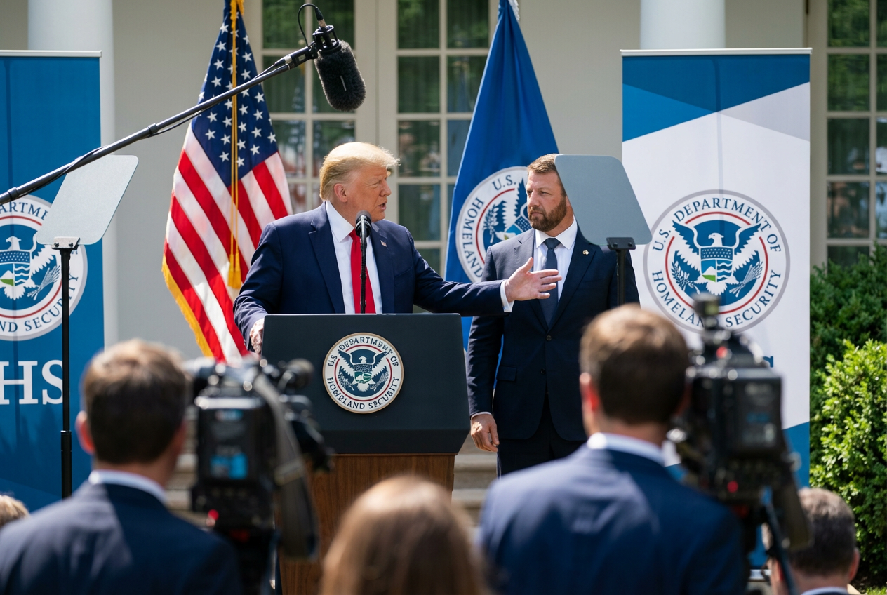 Trump's Unexpected DHS Appointment Sparks Bipartisan Blitz