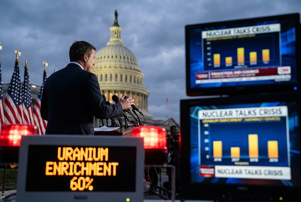 Iran's Nuclear Crisis Escalates Amid Deal Withdrawal Fears, Official Says