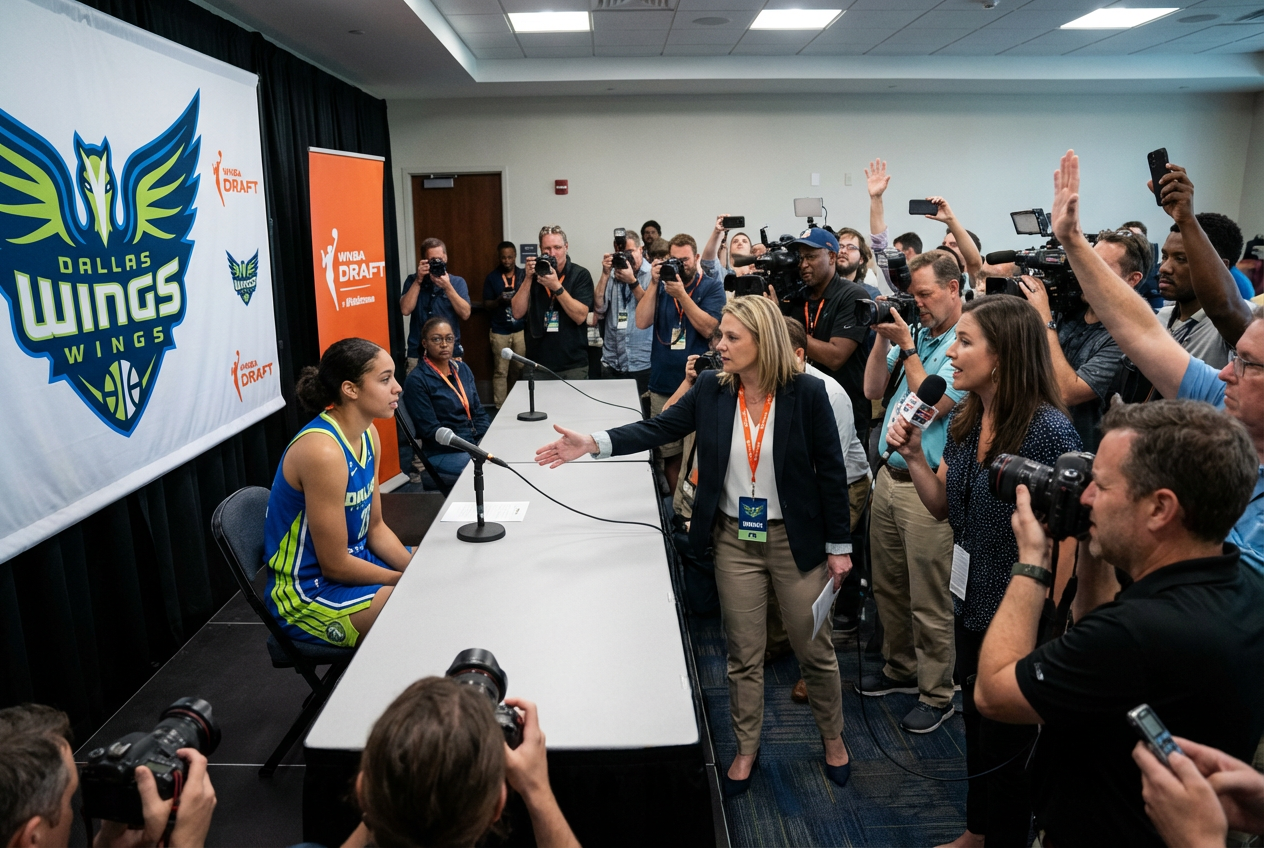 An Unexpected PR Move Turns WNBA Draft Highlight into Controversy