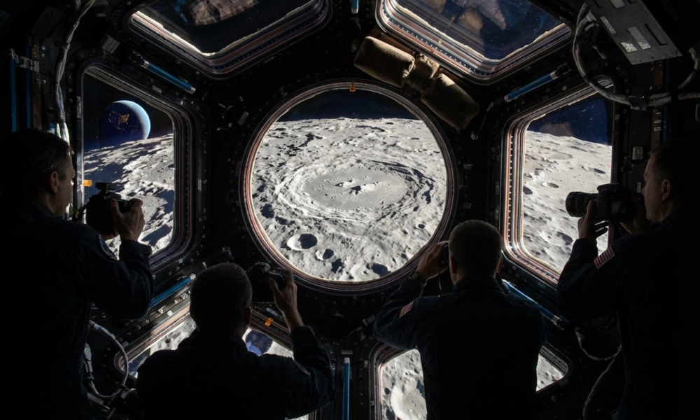 NASA's Artemis II Unveils Hidden Lunar Basin to Human Eyes