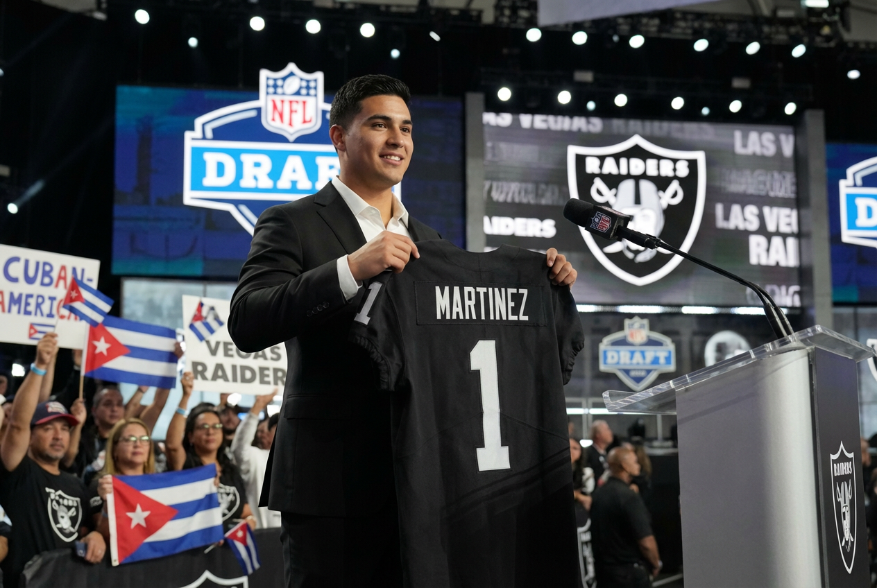 New Raiders QB Embraces Hispanic Roots to Revive Iconic Franchise