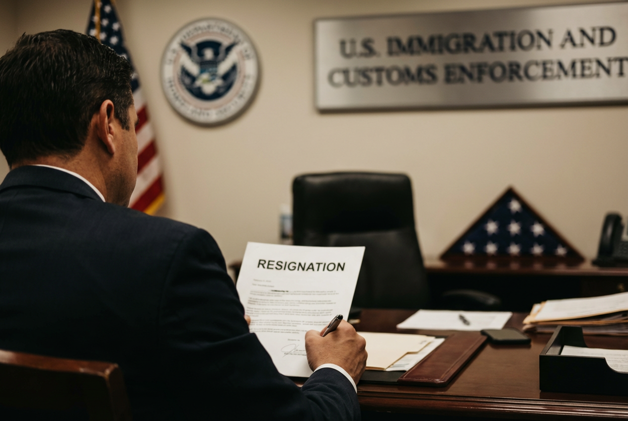 Acting ICE Director Resigns, Raising Concerns for U.S. Immigration Enforcement
