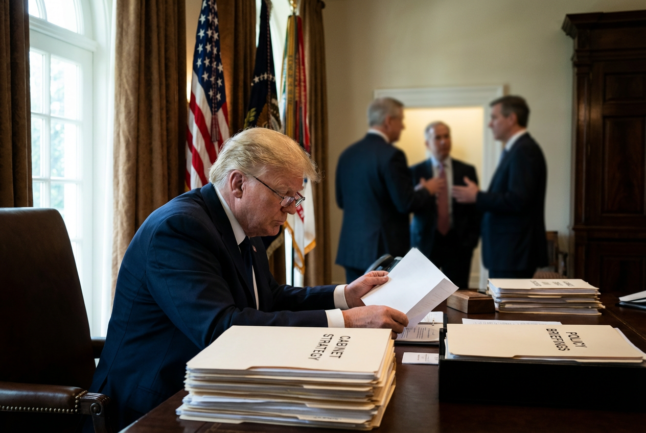 A Four-Year Hiatus Has Transformed Trump's Second-Term Inner Circle