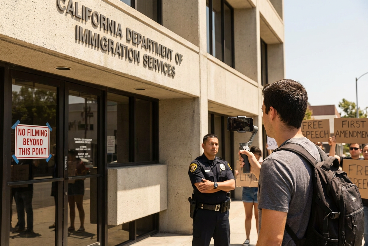 California Bill Sparks Outcry Over Targeting Citizen Journalists