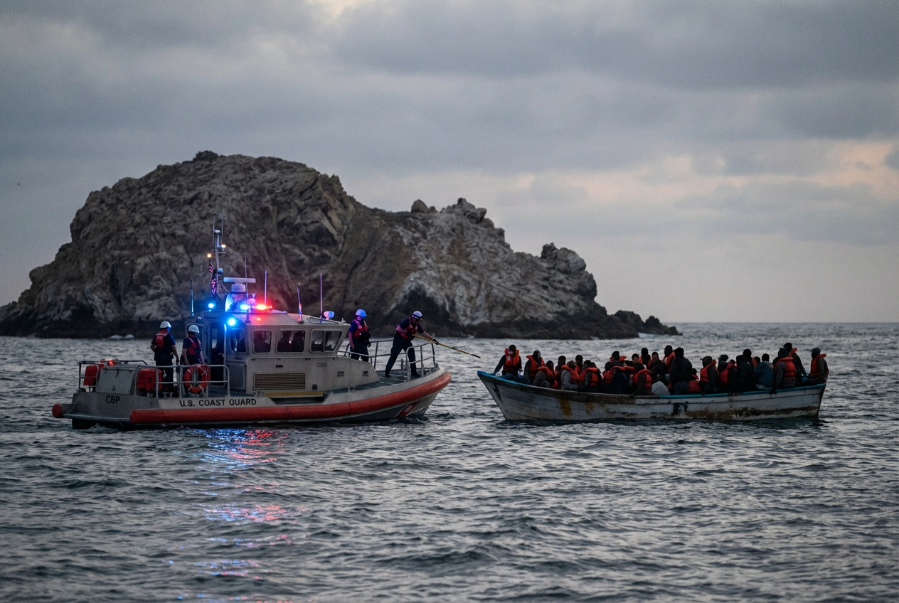 Authorities Intercept Criminal-Laden Boats in Risky Maritime Smuggling Surge Off California Coast