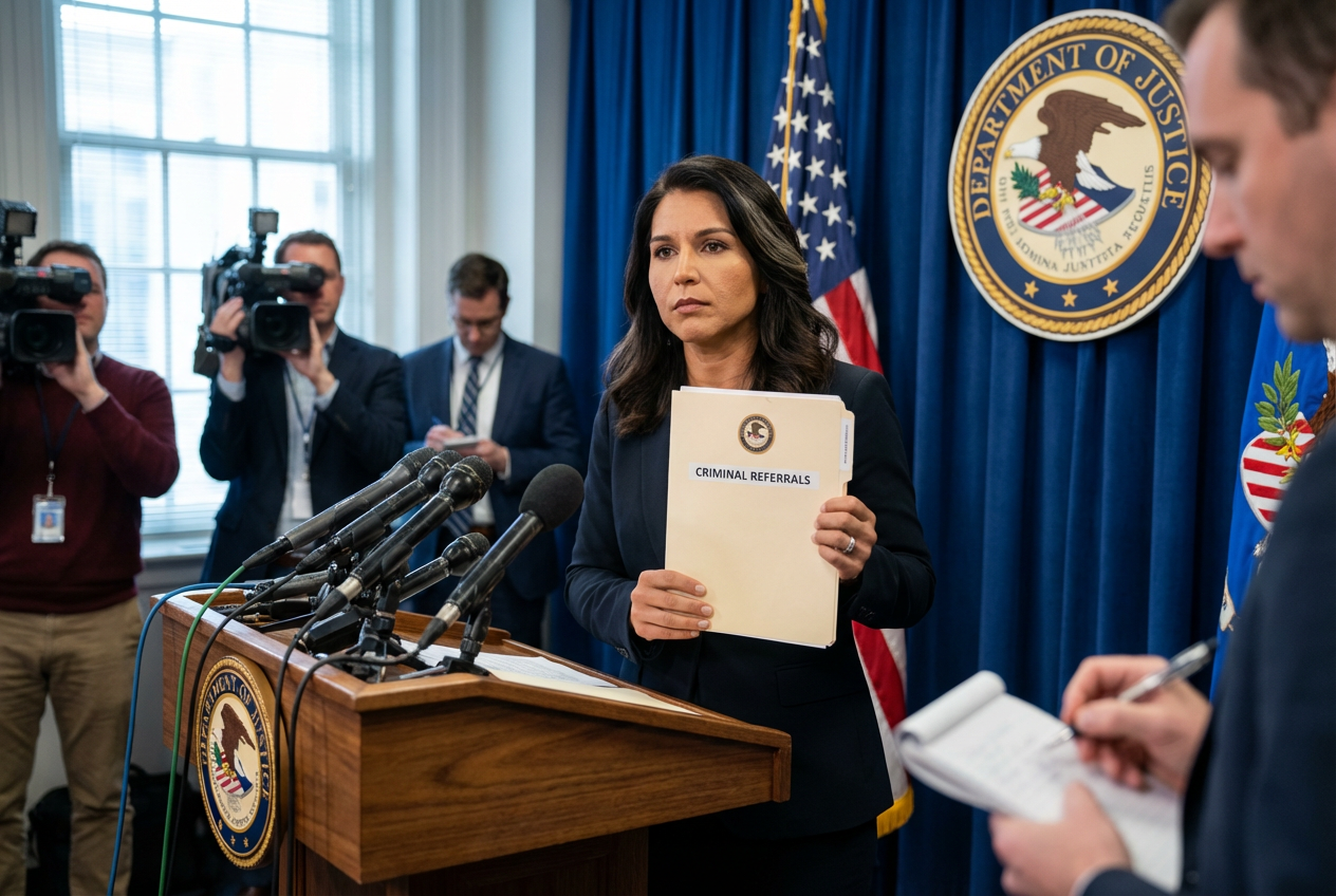 Criminal Referrals Target Alleged Deep State Plot in Trump Impeachment Case