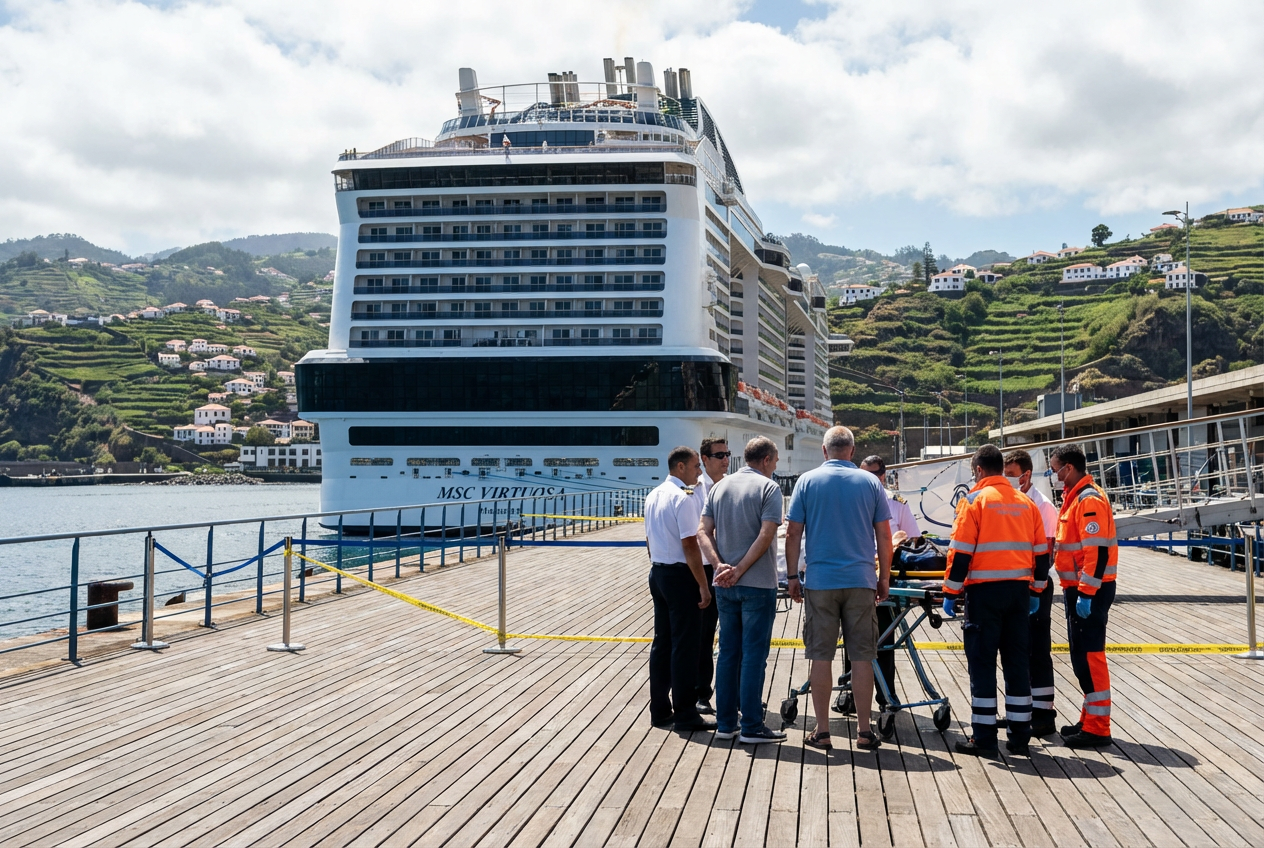 Child Seriously Hurt After Fall Aboard Cruise Ship in Madeira