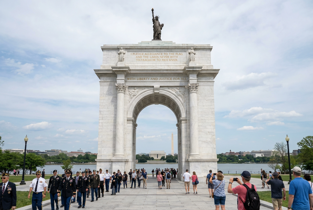 A 250-Foot Triumphal Arch Could Soon Define Washington's Skyline