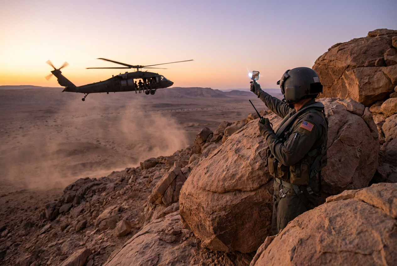 Downed US Airman's Survival Reveals the High Stakes of Pilot Evasion Training