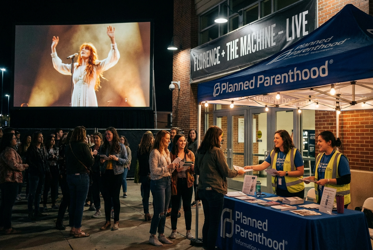 Florence + the Machine Teams Up with Planned Parenthood at Tour Stops