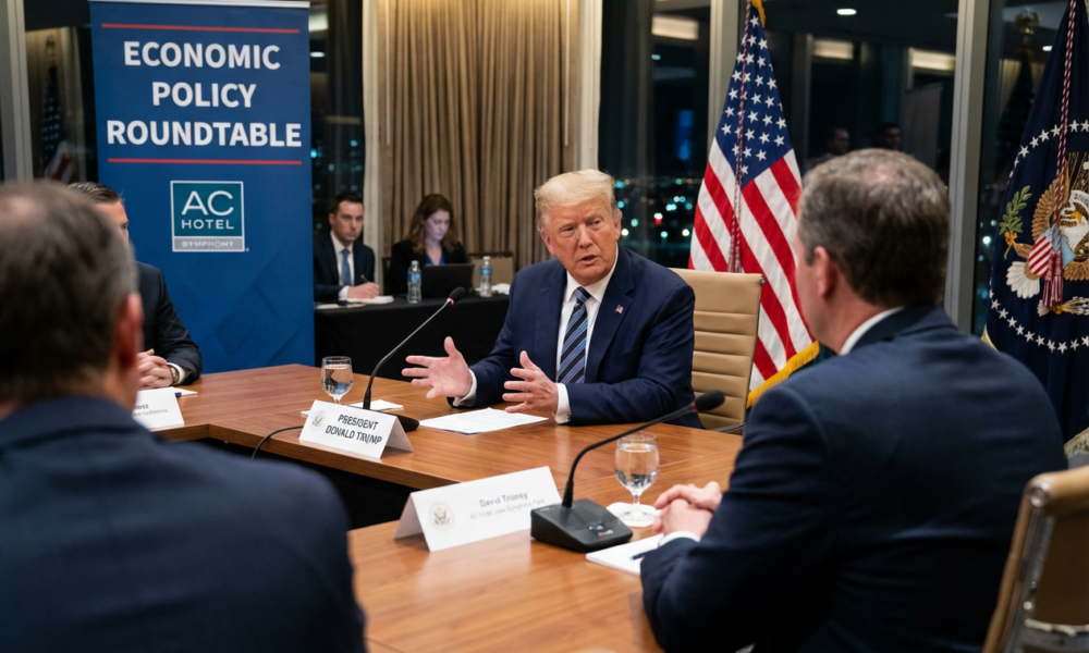 Trump’s Tax Day Roundtable Brings Surprising Nevada Focus