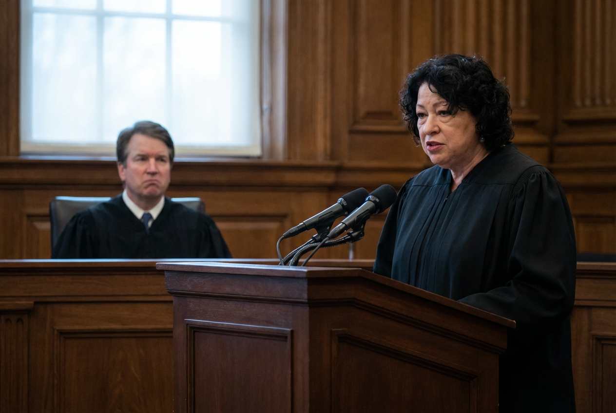 Supreme Court Justice Apologizes for Criticizing Colleague's Upbringing During Speech