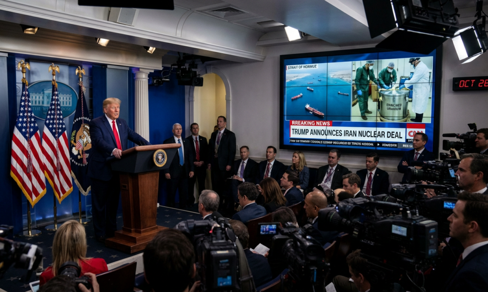 Trump's Iran Uranium Accord Ignites Global Oil Market Tensions