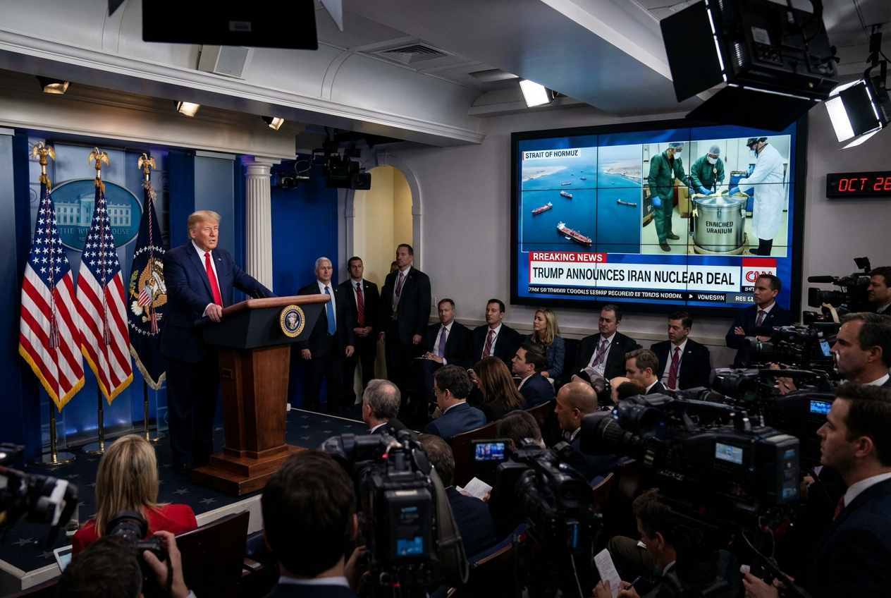 Trump's Iran Uranium Accord Ignites Global Oil Market Tensions