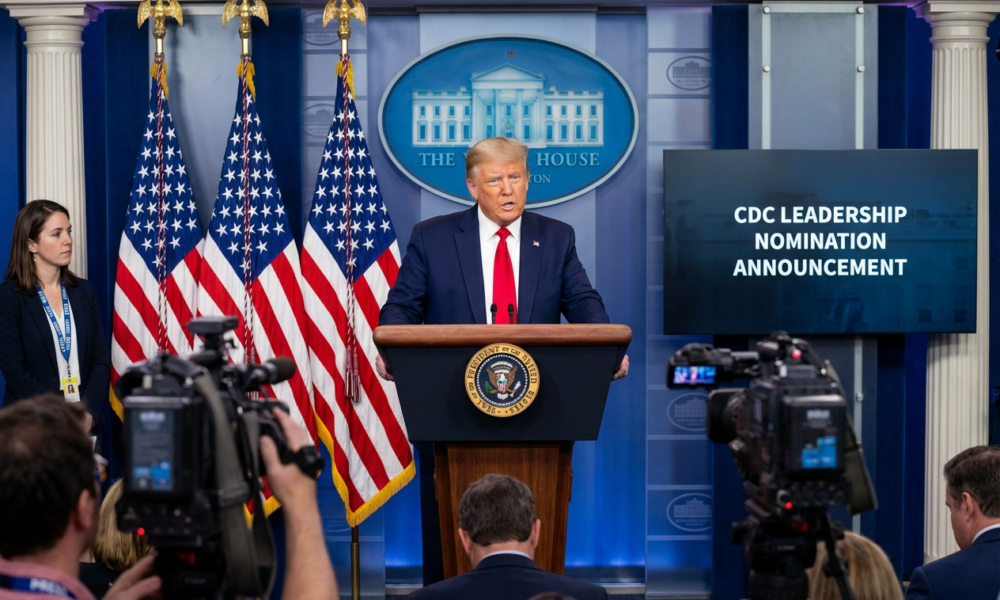 Trump's CDC Nomination Signals Sweeping Health Agency Changes