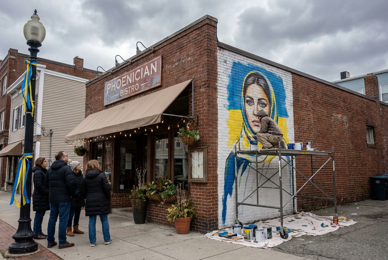 Providence Immigrant Mural Finds New Home Amid Ongoing Controversy