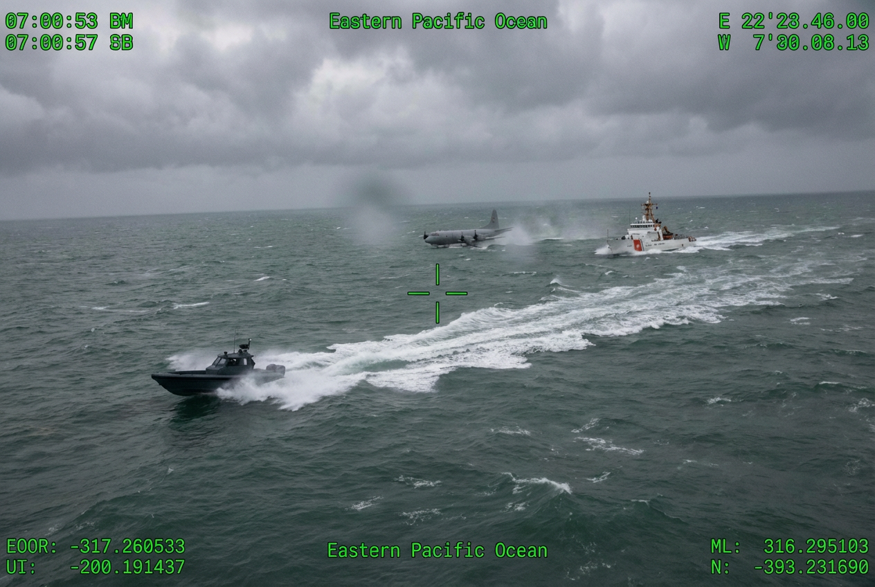 U.S. Forces Intensify Naval Assaults on Rising Drug Threats in the Eastern Pacific