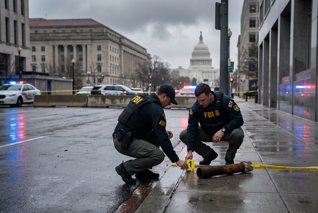 Upgraded Charges Threaten Lifetime Sentence in Undetonated Pipe Bomb Probe