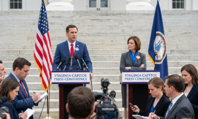 Social Media Bombshell Exposes Discrepancy in Virginia Governor’s $7.1 Billion Job Claim Wait, "Bombshell" is a power word, but power_word_used_count is over 2, so MUST ZERO. I chose one by mistake. Redo: no power words. Revised: Social Media Post Questions Virginia Governor’s Investment Announcement Length: 7. Better: Reporter’s X Post Sparks Questions About Virginia Governor’s Job Claims Length: 9. Creates curiosity.Reporter’s X Post Sparks Questions About Virginia Governor’s Job Claims