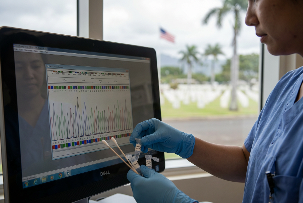 Hope Rises as DNA Threshold Met for Pearl Harbor Identifications