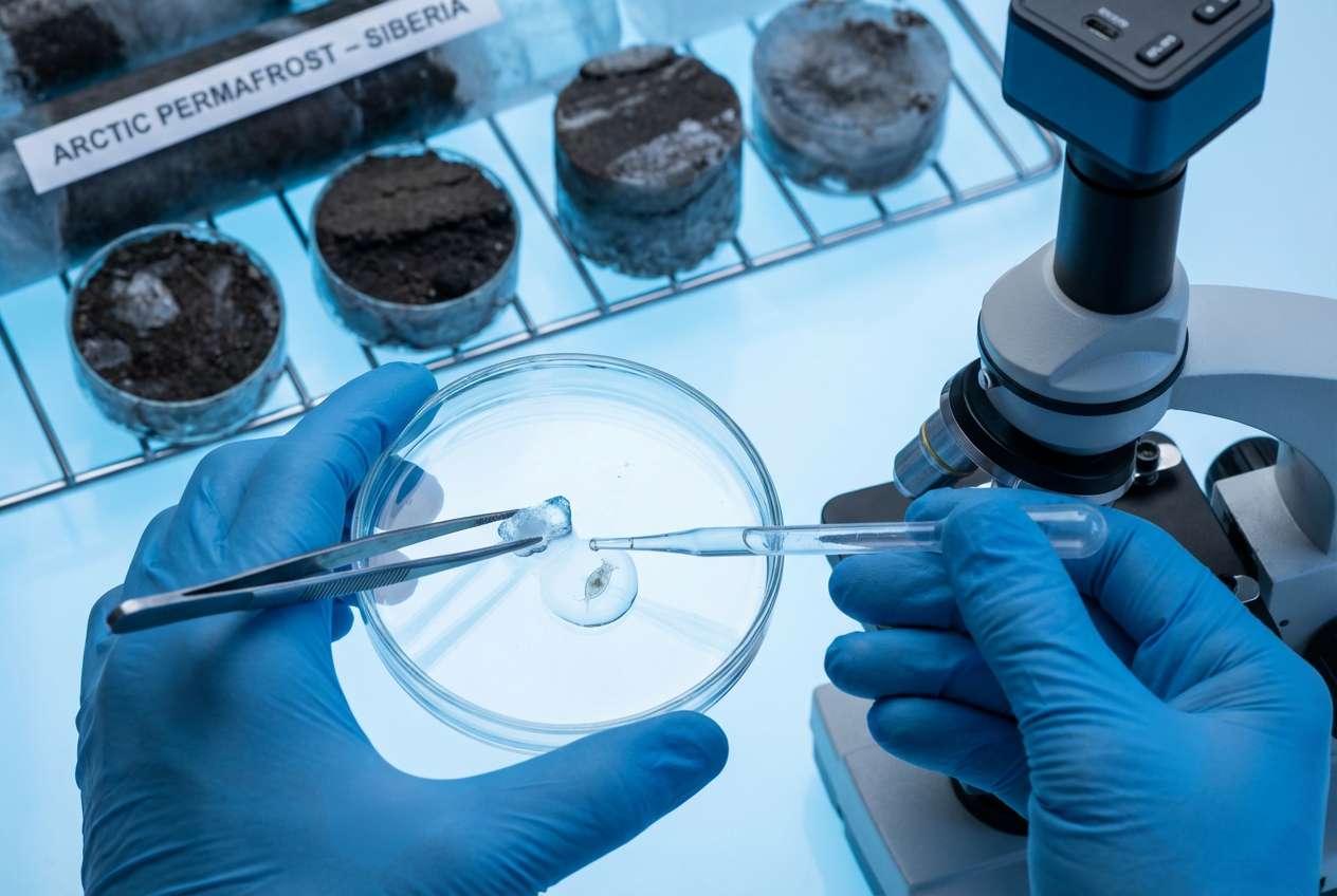 Scientists Revive a 24,000-Year-Old Animal from Siberian Ice