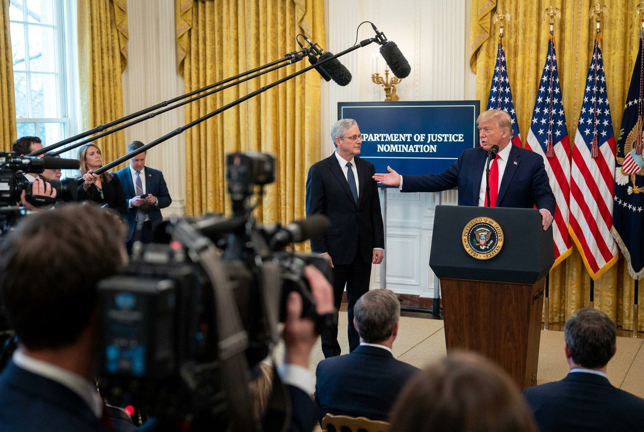 DOJ Shake-Up Puts Conservative Ally on the Rise