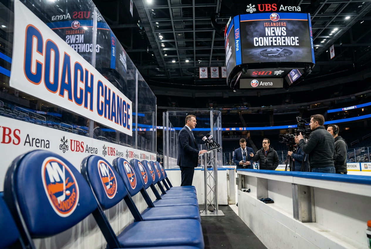 Islanders Make a Stunning Coaching Change in Late Playoff Push