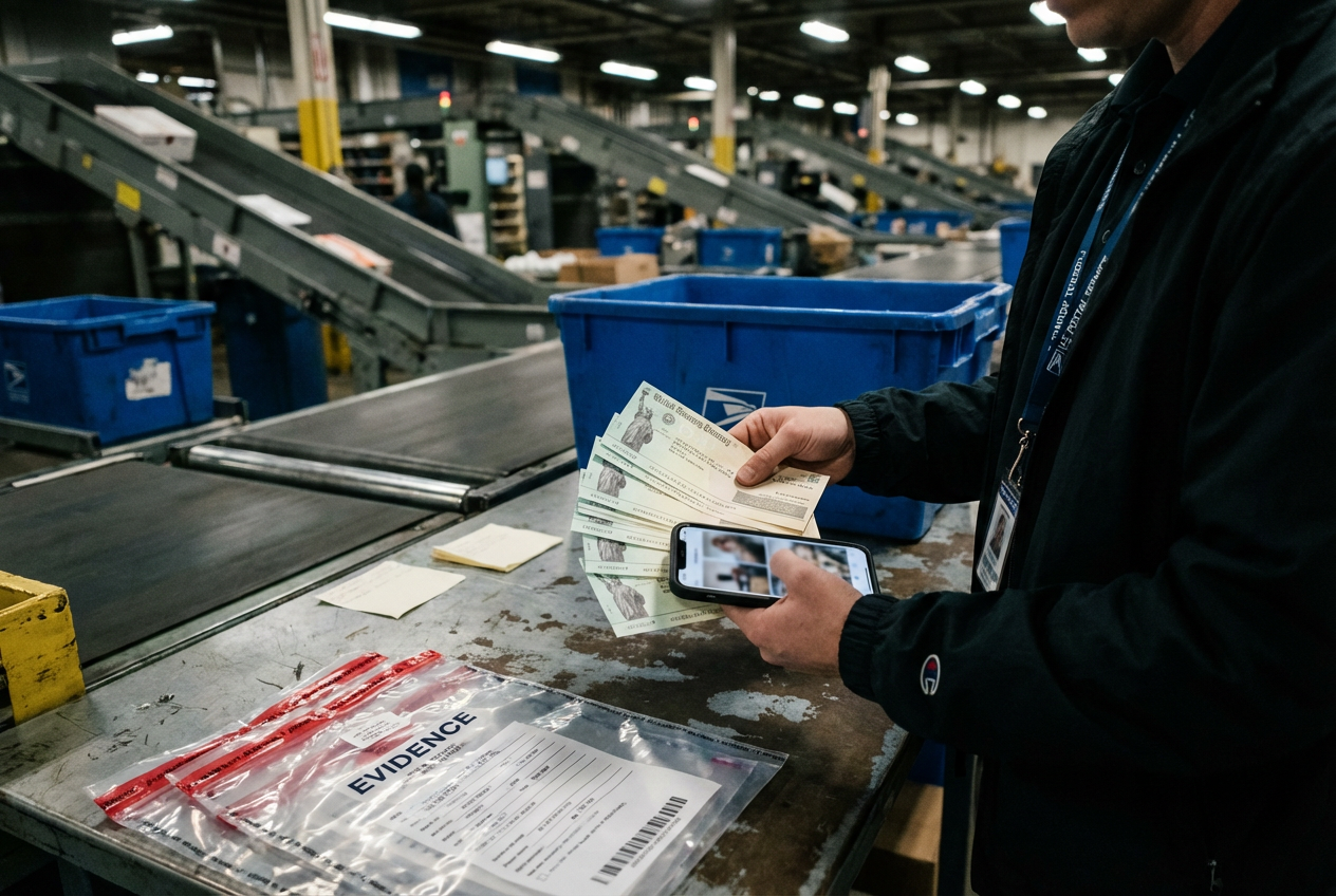 Mail Theft Scheme Targets Millions in Federal Benefits