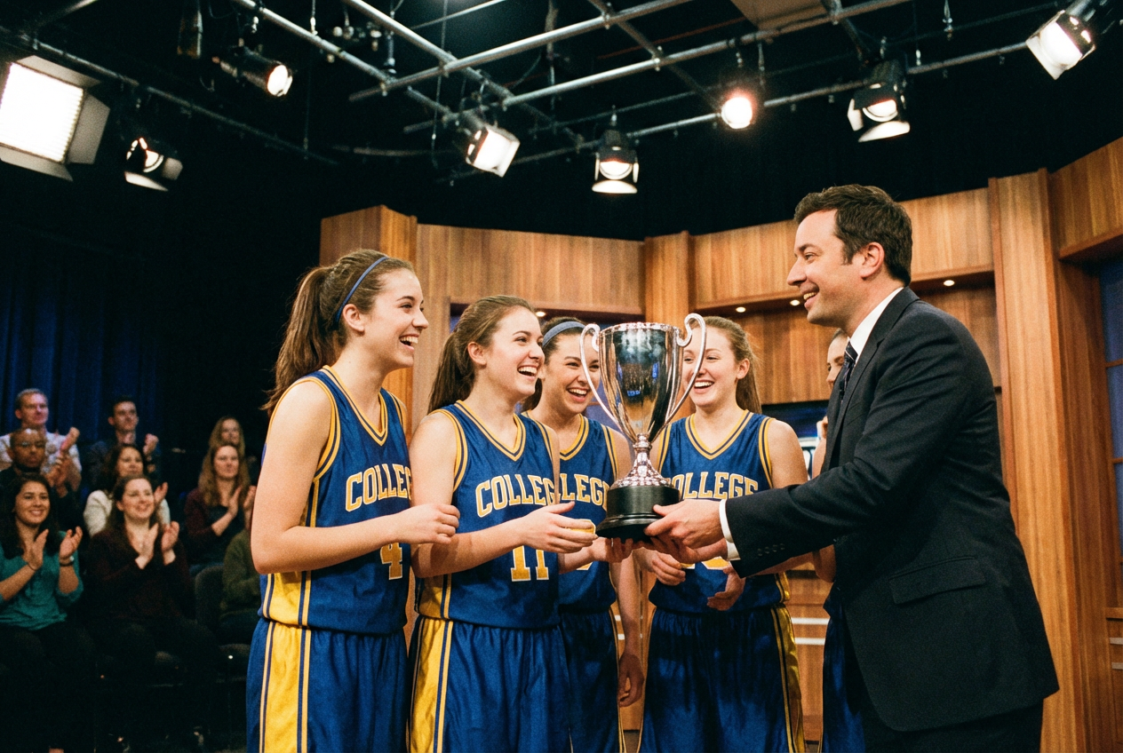 Championship Interview Sparks Kimmel's Surprising White House Gag for UCLA Stars